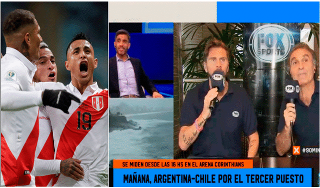 Periodista de Fox Sports desea que Perú derrote a Brasil y gane la Copa América 2019. | Foto: EFE