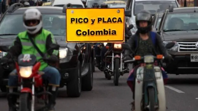 Pico y Placa Colombia