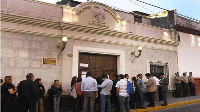 Proponen subir mensualidad a integrantes del Colegio de Abogados de Arequipa