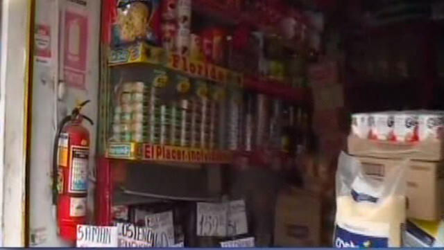 Rímac: comerciantes dejan de distribuir conservas de caballa en mercado de Caquetá [VIDEO]
