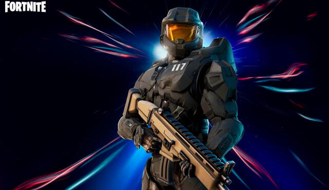 Así luce Master Chief de Halo en la temporada 5 de Fortnite. Foto: Level Up