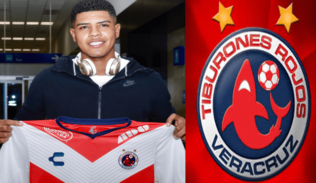 Wilder Cartagena es oficialmente jugador del Veracruz de México