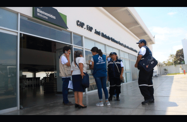 Víctor Echeandía dijo que se ejecutarpan nuevas medidas en aeropuerto José Quiñones. Foto: La República.