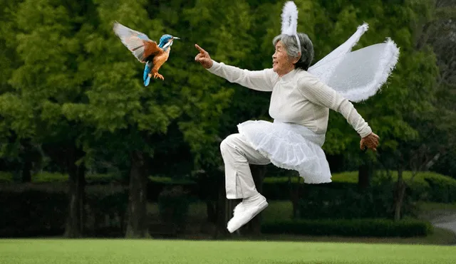 Instagram: anciana japonesa arrasa en la red con sus sorprendentes fotografías