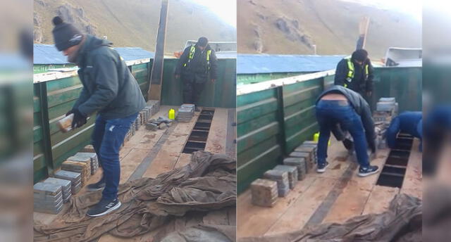 Puno: Policía interviene camión con 174 paquetes de droga en Juliaca