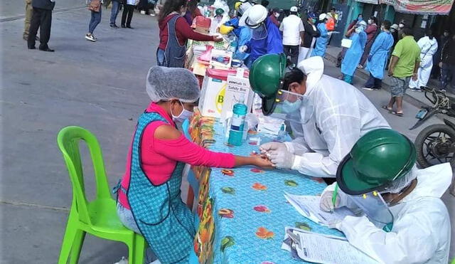 Campañas de detección de coronavirus en Arequipa se aplican como estrategia para contener brote.