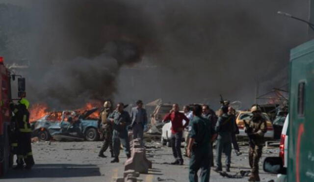 Afganistán: al menos 90 muertos tras atentado en zona de embajadas