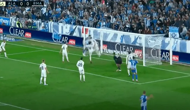 Real Madrid vs Alavés: García anotó sobre el final ante los merengues [VIDEO]