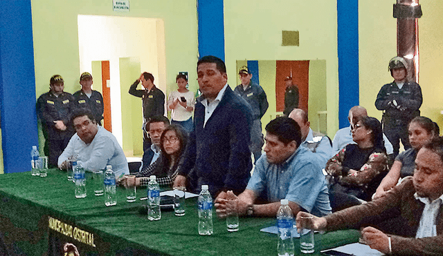 Mesa de diálogo. Alcalde Jimmy Montalván y siete ciudadanos de El Alto viajarán a Piura para participar en mesa de diálogo.