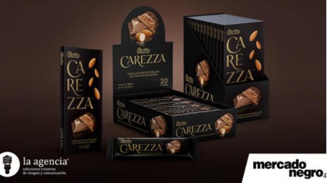 La Agencia® detalla la renovada imagen de Carezza, el nuevo chocolate de Costa