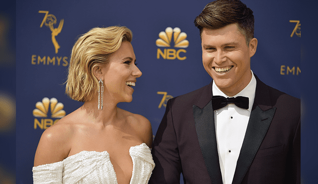 Emmy 2018: Scarlett Johansson se robó miradas en la alfombra roja [FOTOS]