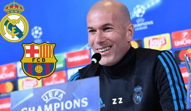 Champions League: ¿Una final entre Real Madrid y Barcelona? Esto dijo Zidane