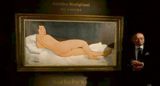 Arte: Desnudo de Modigliani es estrella en Nueva York