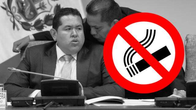 Fujimorista retira proyecto que permitía fumar en lugares públicos