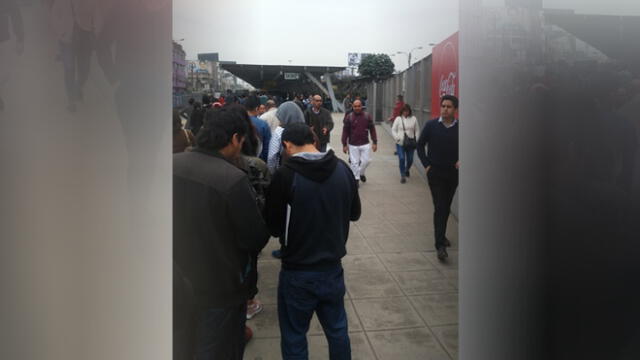Metropolitano: usuarios reportaron largas colas en la estación Naranjal 