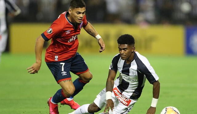 Alianza Lima enfrenta a Nacional en Matute por la Copa Libertadores. Foto: EFE