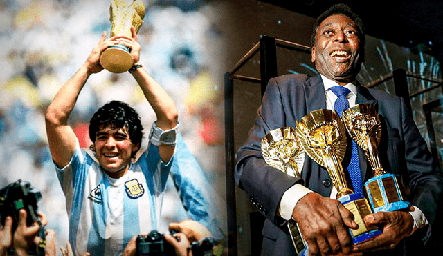 Maradona y Pelé fueron grandes amigos en vida y prueba de ello fue el respeto que se tenían. Foto: composición de Jazmín Ceras