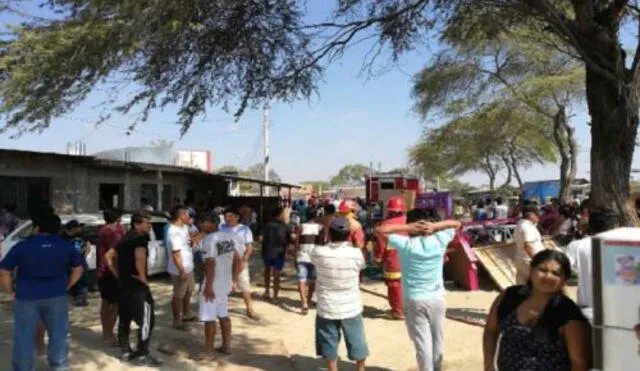 Incendio deja 70 damnificados en popular zona de Sullana en Piura 