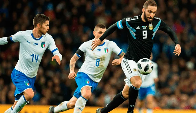 Argentina, sin Messi, derrotó 2-0 a Italia en amistoso internacional [GOLES Y RESUMEN]