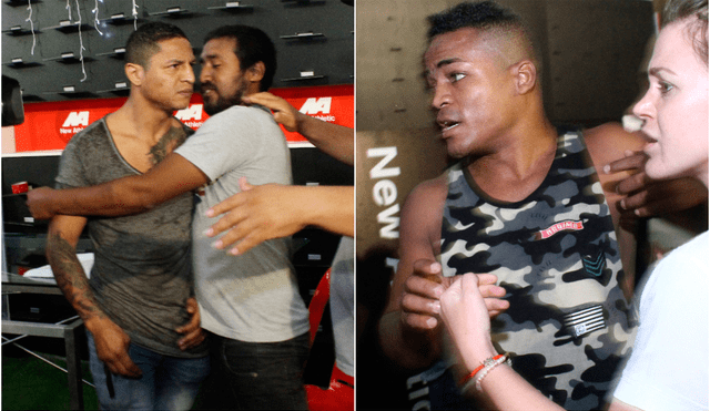 Jonathan Maicelo casi se agarra a los golpes con Carlos 'Pantera' Zegarra en el 2017. | Foto: El Popular