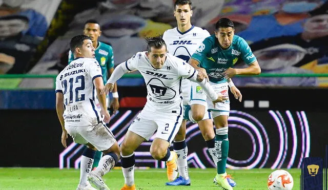 León vs .Pumas EN VIVO: sigue AQUÍ el partido por la fecha 11 del Torneo Guardianes 2020 de la Liga MX. Foto: &#64;PumasMX