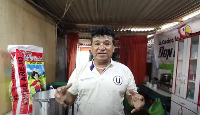 La cocina de don Loro es un segmento del canal de Youtube de 'Pepe, el popular Rocky'. Foto: captura de vídeo - Pepe Rocky