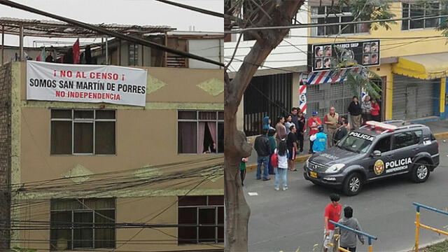 Censo 2017: Vecinos se resisten a ser censados por controversia en límite de S.M.P e Independencia