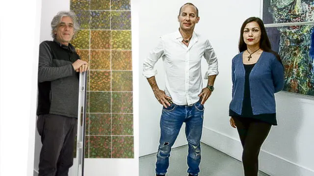 Tres artistas venezolanos en galería de Lima