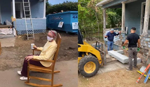 Desliza las imágenes para ver más detalles de esta noble labor de un grupo de trabajadores para arreglar la vivienda de una anciana. (Foto: Facebook / Gloria’s Gladiators)
