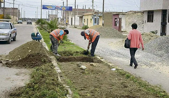 Trujillo: En 60% se ha recuperado parques dañados por huaicos en Víctor Larco 