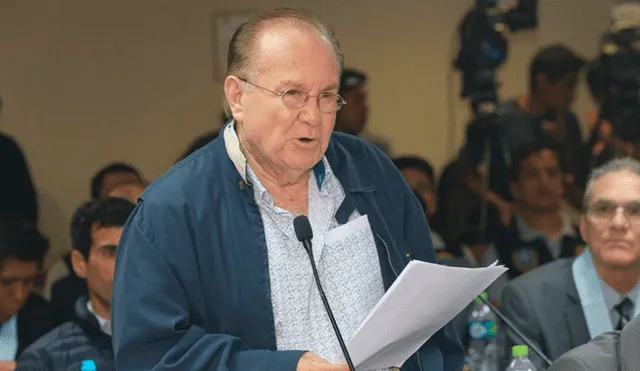 Apra se pronunció contra expresiones de Luis Nava en interrogatorio fiscal. Foto: Poder Judicial.