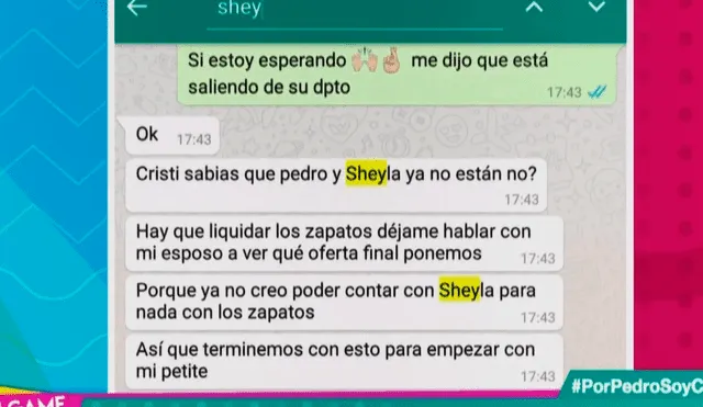 Sheyla Rojas: testigo revela por qué fracasó los 'Shey shoes' [VIDEO]