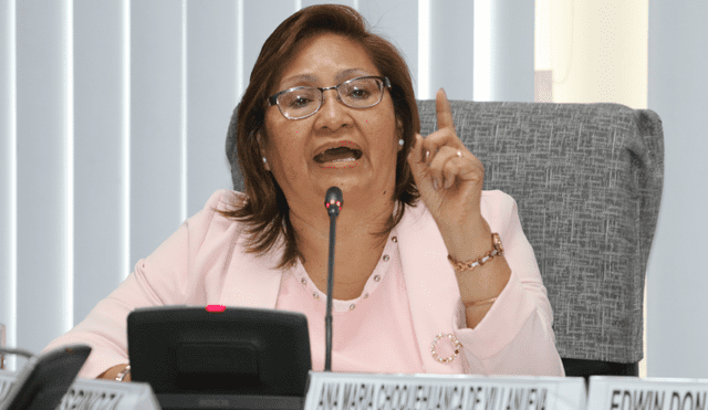 Ministra de la Mujer condena polémica postura de fujimorista Maritza García