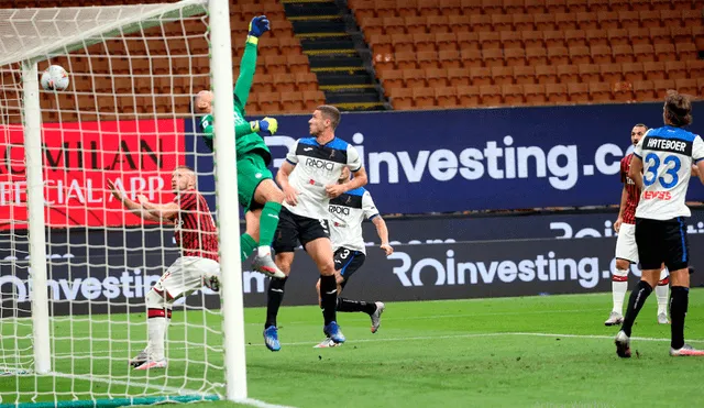 Sigue aquí EN VIVO ONLINE el Milan vs. Atalanta por la jornada 36 de la Serie A de Italia. | Foto: EFE