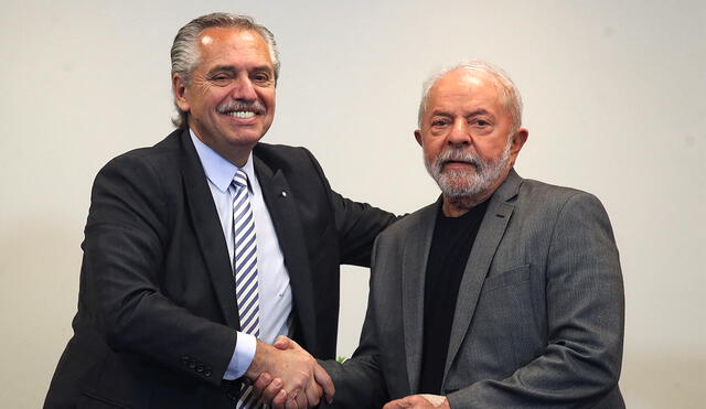 Alberto Fernández y Lula da Silva. Foto: Reuters