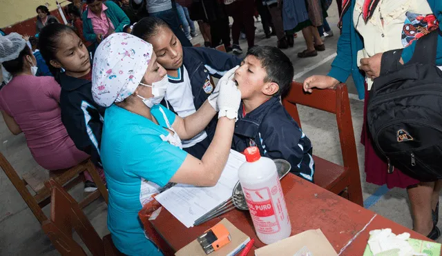 Cajamarca: más de 500 niños son atendidos en campaña médica “salud contigo” 2019