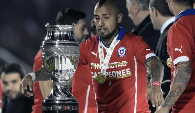 Chile salió campeón por primera vez en su historia ante Argentina. (Créditos: AFP)