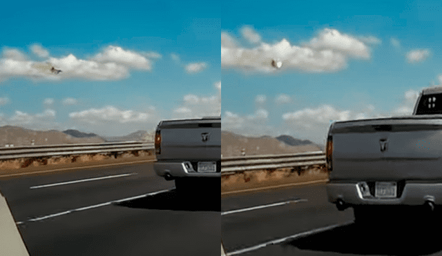 YouTube viral: Piloto logra eyectarse de su jet antes que se estrelle y provoque un incendio [VIDEO]