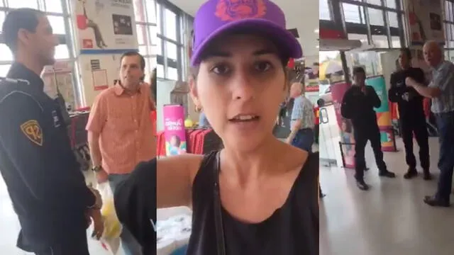 Facebook: denuncian robo en supermercado de Lima y su seguridad respondió así [VIDEO] 