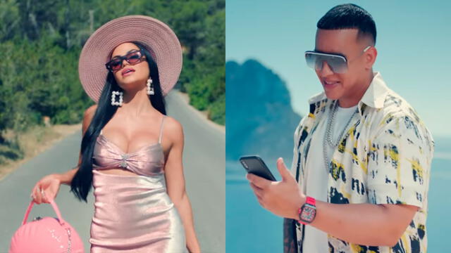 Natti Natasha y Daddy Yankee en videoclip (Foto: Captura)