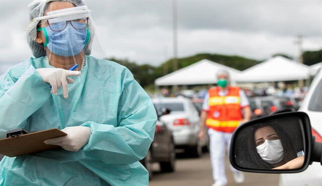 A 5.017 fallecidos por coronavirus llegó Brasil. Foto: EFE
