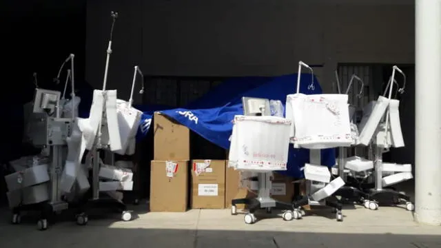 Son 7 los ventiladores mecánicos que aguardan en el Hospital Santa Rosa para acondicionados en camas UCI.