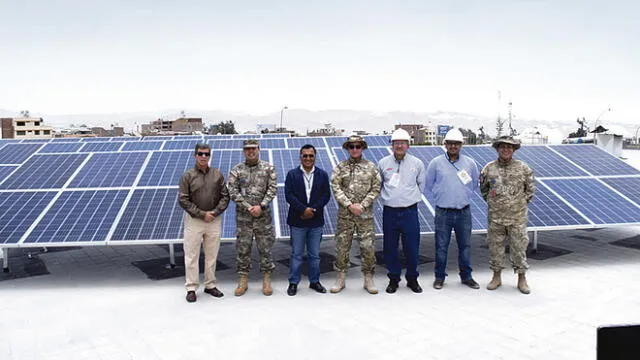 SISTEMA. Con 96 paneles solares producirán energía de 25 kW.