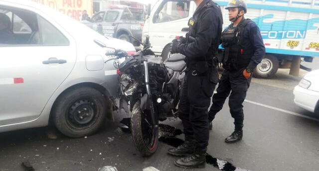 La Libertad: joven muere tras impactar su moto contra taxi 