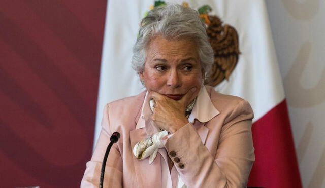 Olga Sánchez Cordero Dávila es la primera mujer en ocupar el puesto de Secretaria de Gobernación. (Foto: Milenio)