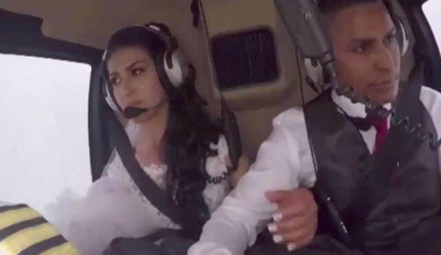 Impactante video en YouTube: novia iba en helicóptero a su boda y fallece en accidente