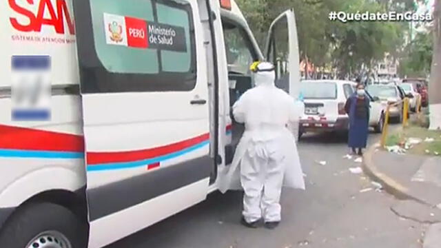 El vehículo ingresó al establecimiento alrededor del mediodía. Foto: Captura/Canal N.