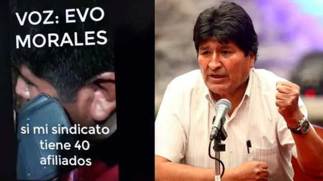 En el audio Evo Morales presuntamente habla con un criminal buscado por narcotráfico. Foto: composición