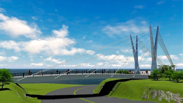 Puente que unirá Miraflores y San Isidro será inaugurado en diciembre