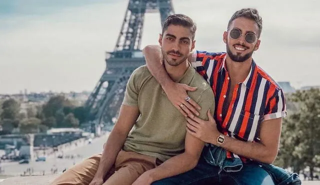 Roberto Carlo comparte fotografía con su novio. (Foto: Instagram)